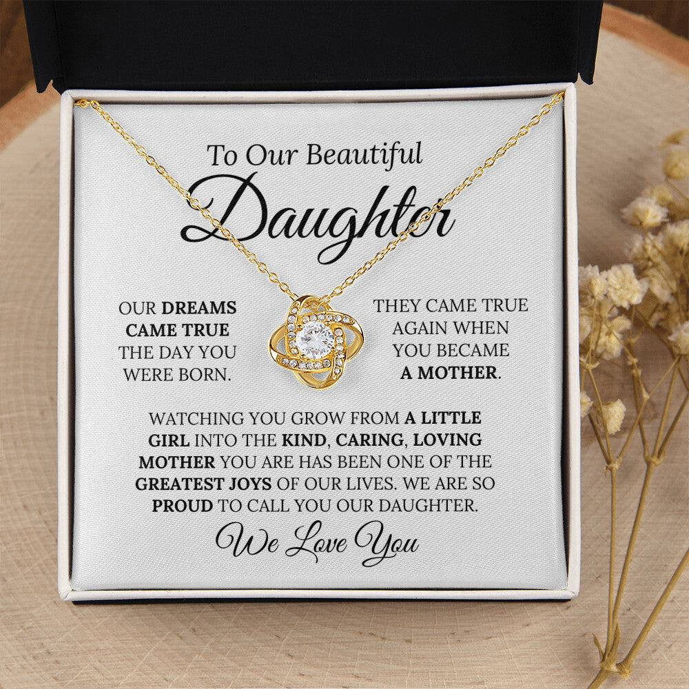 Heartfelt Mother's Day Gift 1 Love Knot Necklace