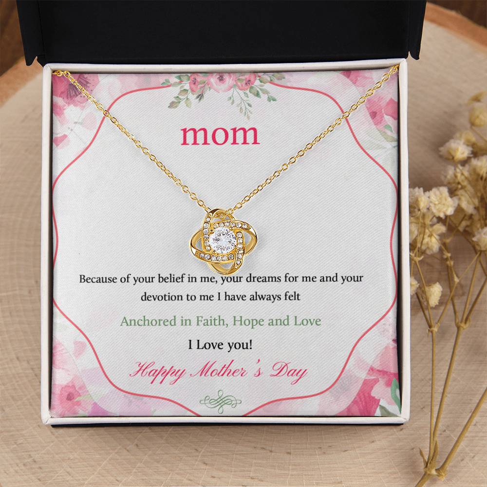 Mother's Day Love Knot Necklace