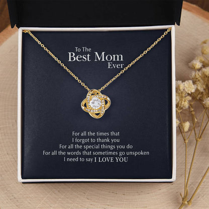 Special Things Love Knot Necklace