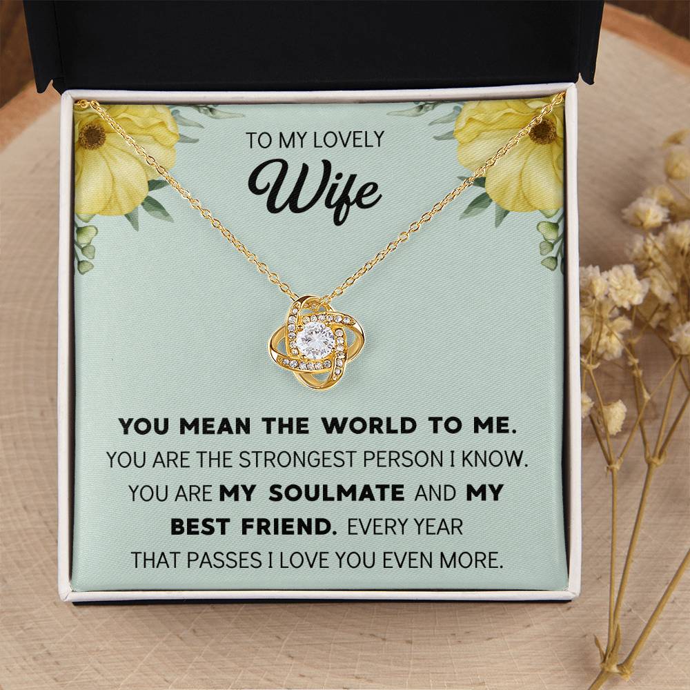 Silver Small Heart Cubic Zirconia Pendant Necklace Gift For Wife Sentimental Gifts For Mothers Day Gift For Wife Wife Anniversary Birthday Love Knot Necklace