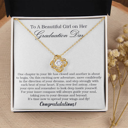 Graduation Gift For Her College Graduation Gift For Her High School Senior Graduation Class Of 2022 Love Knot Necklace