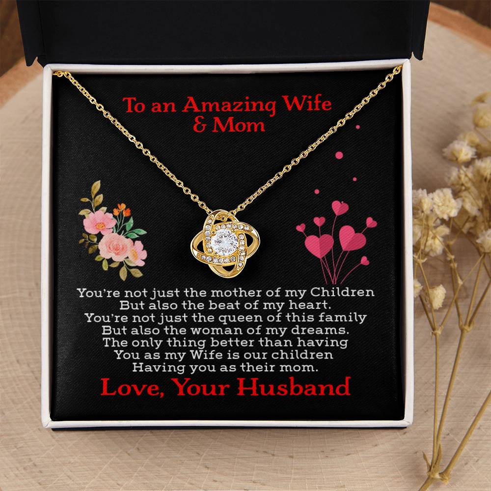 Gift For Wife - Love Knot Necklace Love Knot Necklace