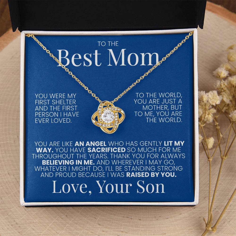 Mother - First Shelter Love Knot Necklace