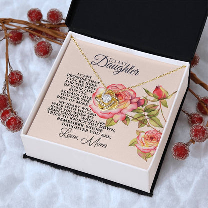 Love Knot Necklace For Daughter 2 Love Knot Necklace