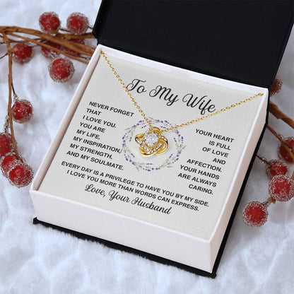 Delivery By Mother's Day Wf029   Gift Fo Love Knot Necklace