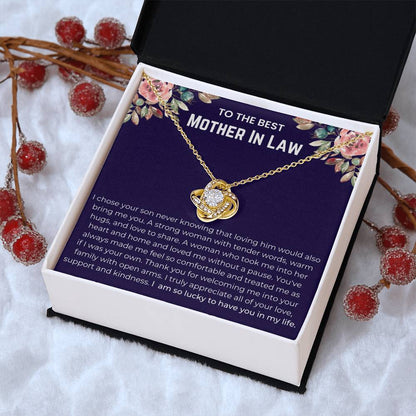 Mother In Law - Best Seller Love Knot Necklace