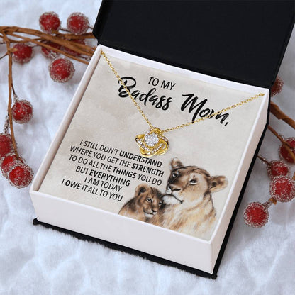 Perfect Mother's Day Gift Love Knot Necklace
