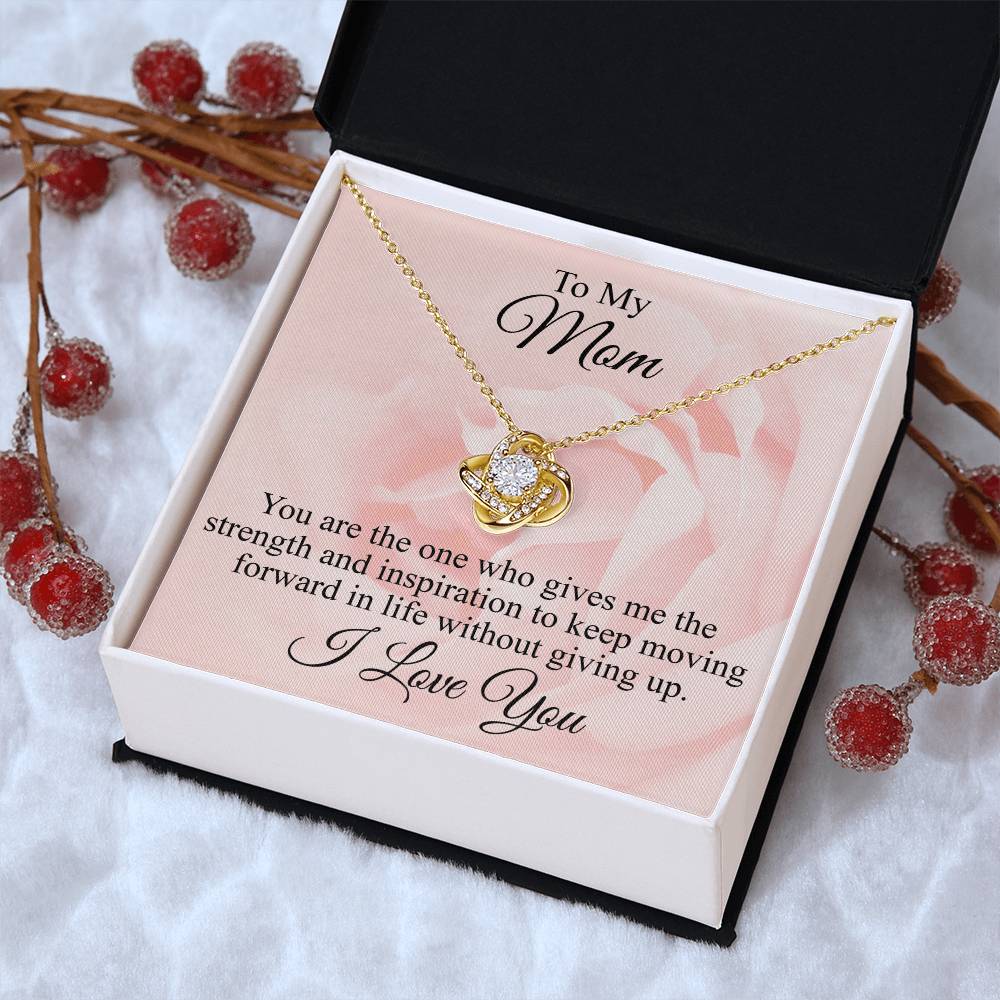 Mothers Day Gift Idea Mothers Day Necklaces For Mom From Daughter Mothers Day Gift From Daughter Gifts For Mom Birthday Gift From Son Love Knot Necklace
