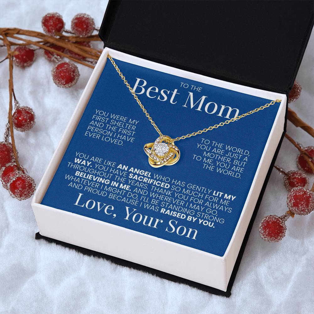 Mother - First Shelter Love Knot Necklace