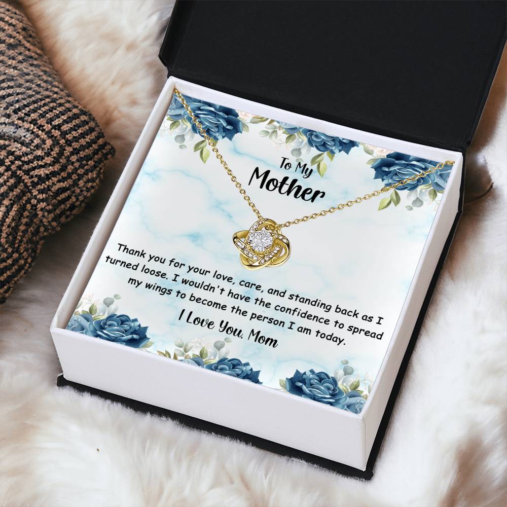 Mother's Day Or Just To Say I Love You Mom - Love Knot Necklace - 21 Love Knot Necklace