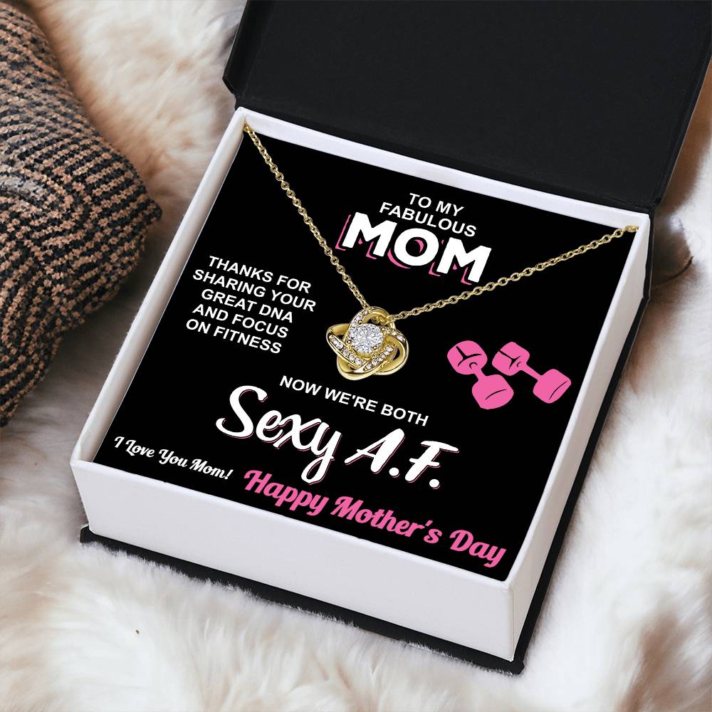 Unbreakable Bond Necklace Love Knot Necklace