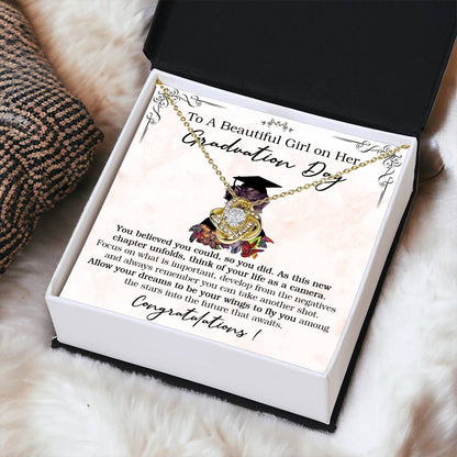 Graduation Gift For Her High School College Graduation Daughter Graduation Jewelry Gift Love Knot Necklace
