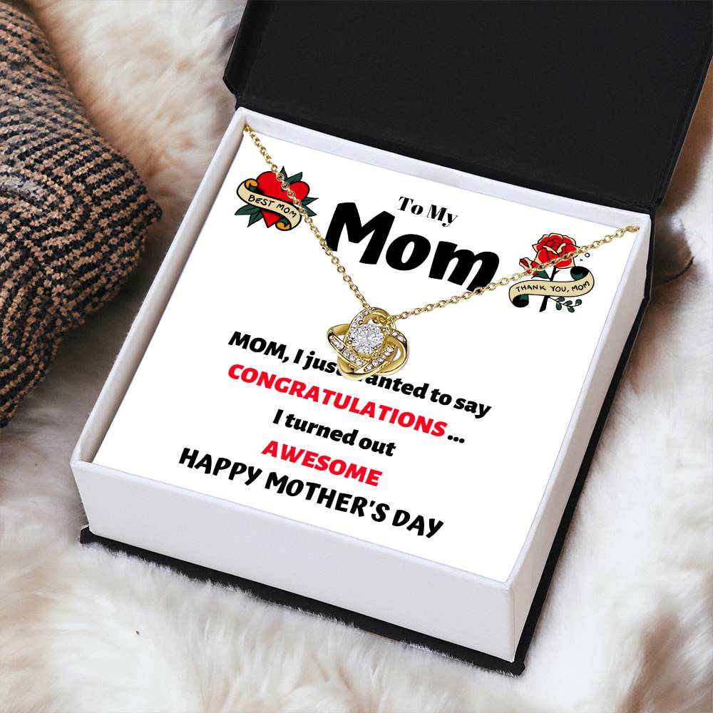 Ewesome Love Knot Necklace