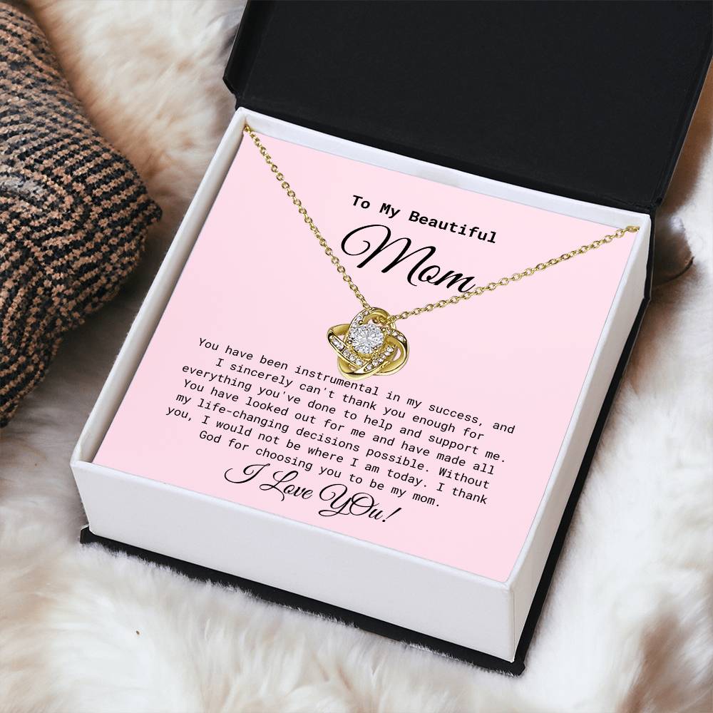 Necklace For Mom - Love Knot Love Knot Necklace