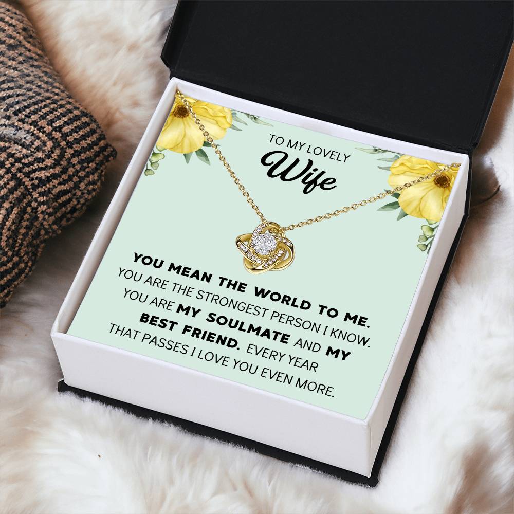 Silver Small Heart Cubic Zirconia Pendant Necklace Gift For Wife Sentimental Gifts For Mothers Day Gift For Wife Wife Anniversary Birthday Love Knot Necklace