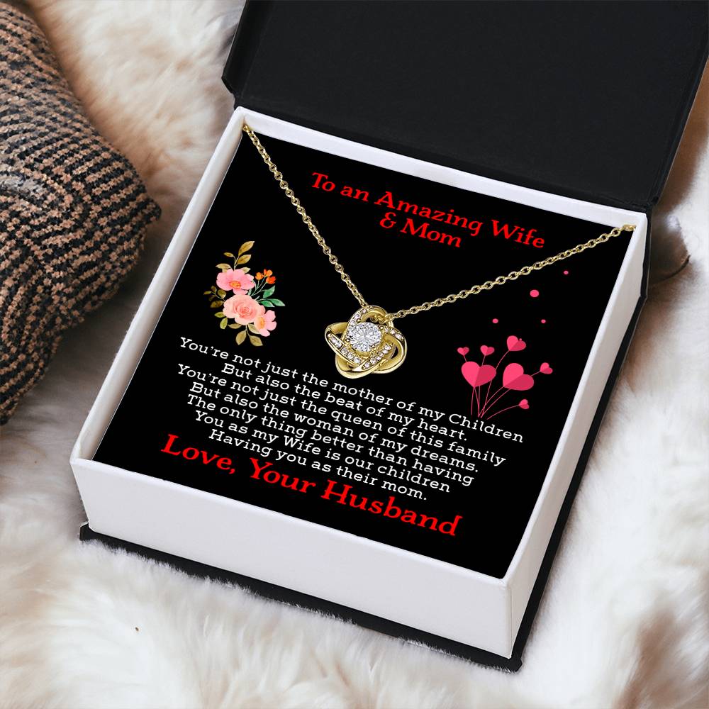 Gift For Wife - Love Knot Necklace Love Knot Necklace