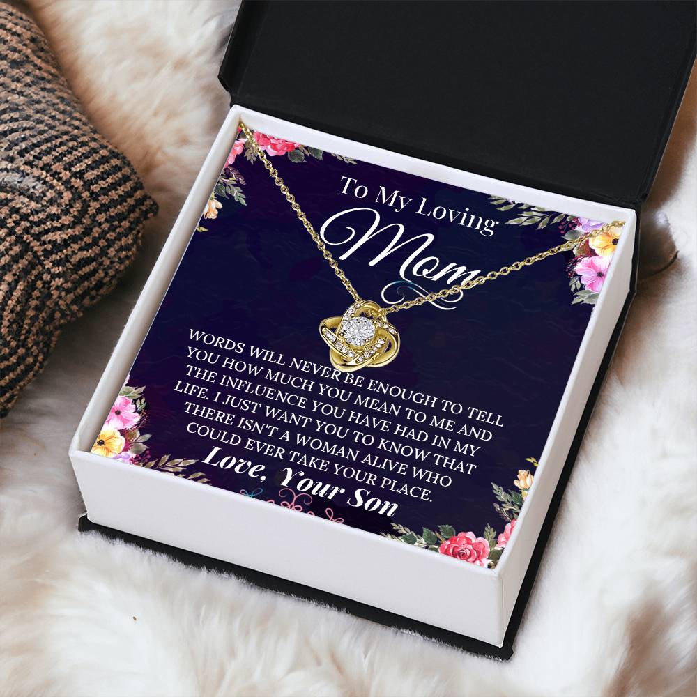 Heartfelt Mother's Day Ne Love Knot Necklace
