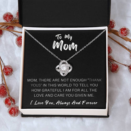 Mother's Day Happy Birthday Or Just To Say Mom I Love You - 19 Love Knot Necklace
