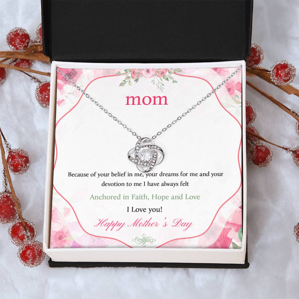 Mother's Day Love Knot Necklace