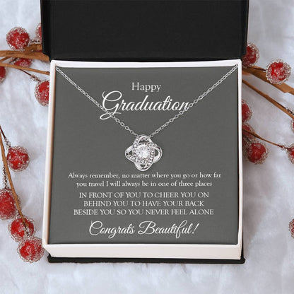 Graduation Gift For Her Necklace Gift For Daughter Granddaughter Niece Best Friend Godda Love Knot Necklace