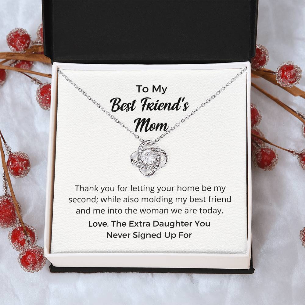 Best Friend's Mom Ne Love Knot Necklace