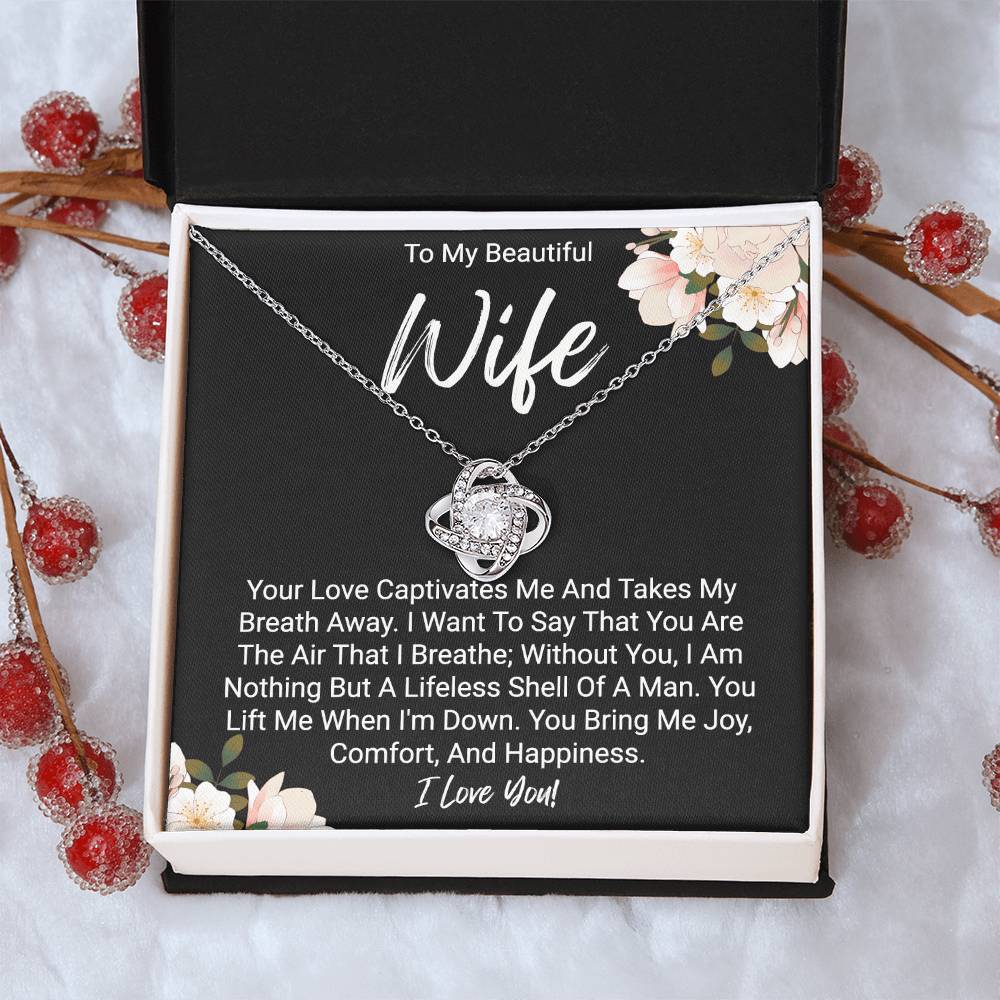 Gift For Wife - Love Knot Necklace 1 Love Knot Necklace