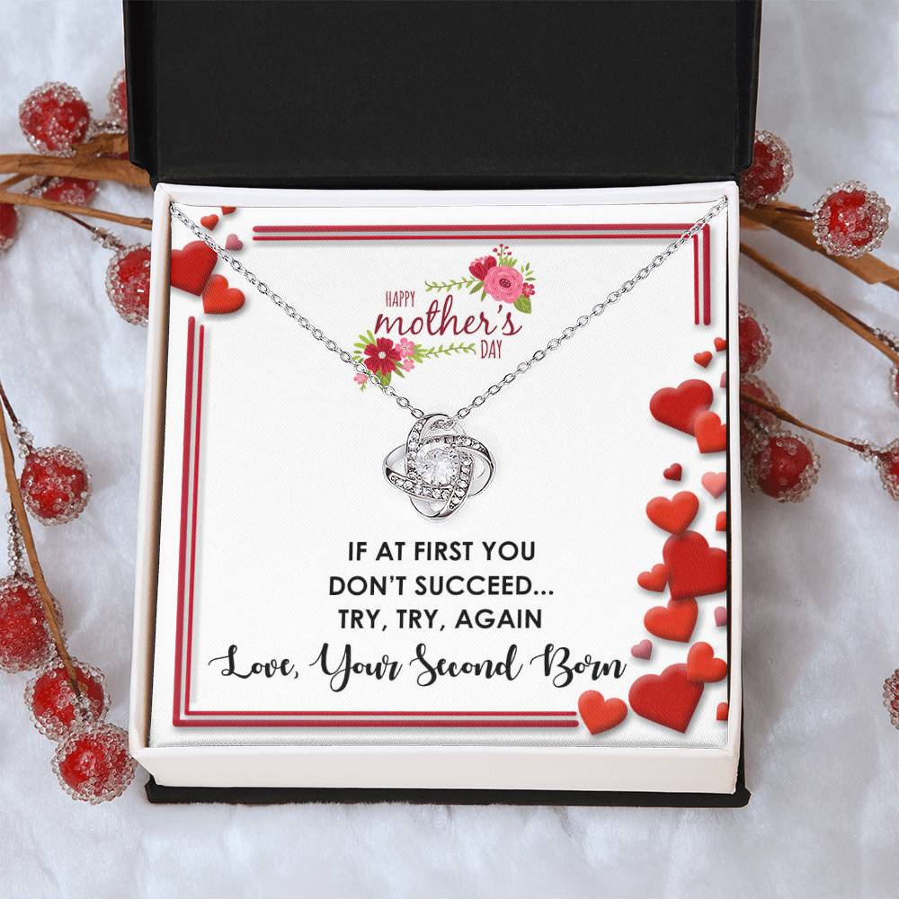 Your Second Born - Love Knot Necklace Love Knot Necklace