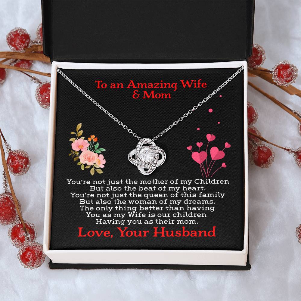 Gift For Wife - Love Knot Necklace Love Knot Necklace
