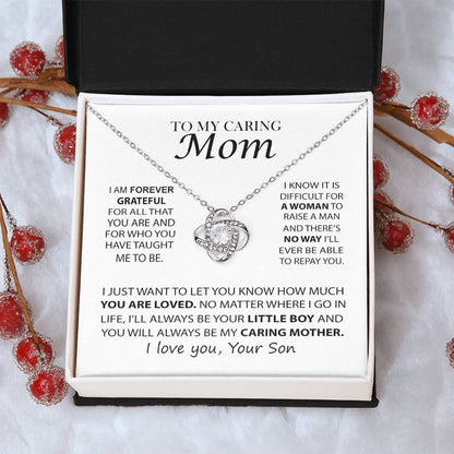 Mothers Day Jewelry Gift Fr Love Knot Necklace