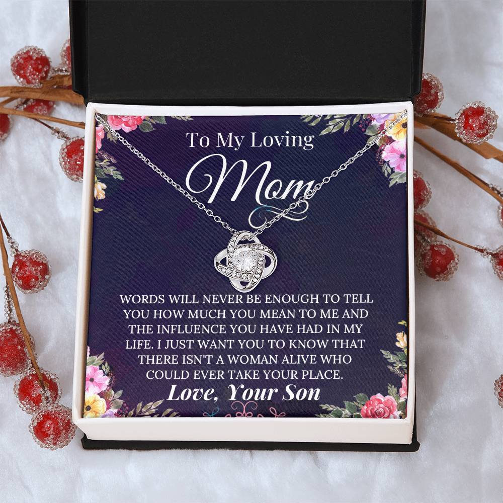 Heartfelt Mother's Day Ne Love Knot Necklace