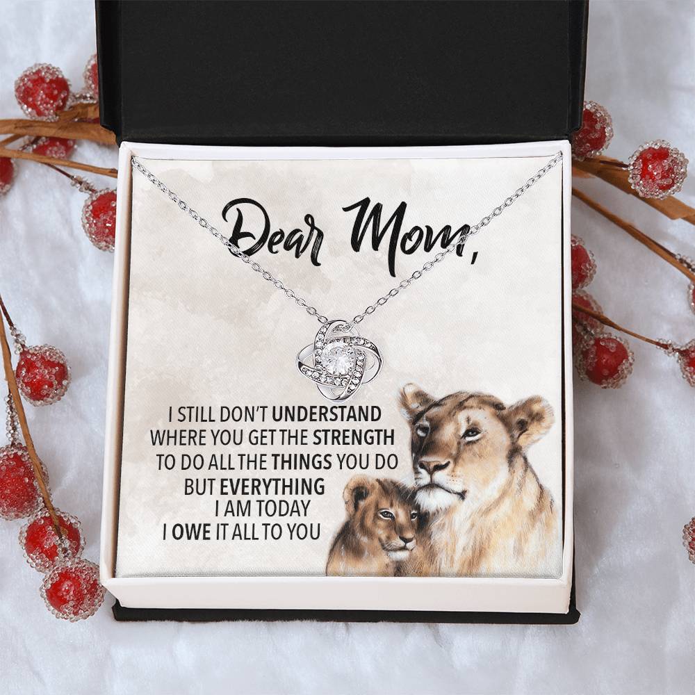 Perfect Mother's Day Gift 2 Love Knot Necklace