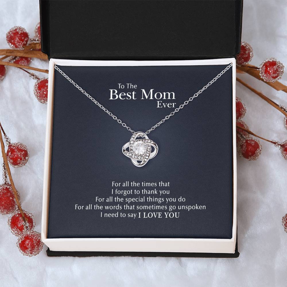 Special Things Love Knot Necklace
