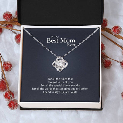 Special Things Love Knot Necklace
