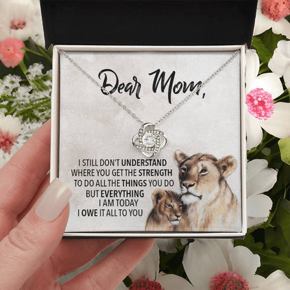 Perfect Mother's Day Gift 2 Love Knot Necklace