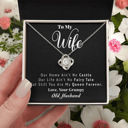 To My Wife - My Love Knot Necklace