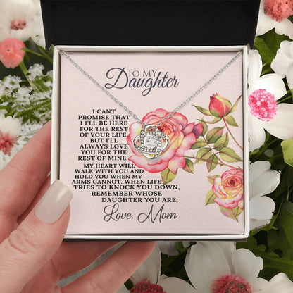 Love Knot Necklace For Daughter 2 Love Knot Necklace