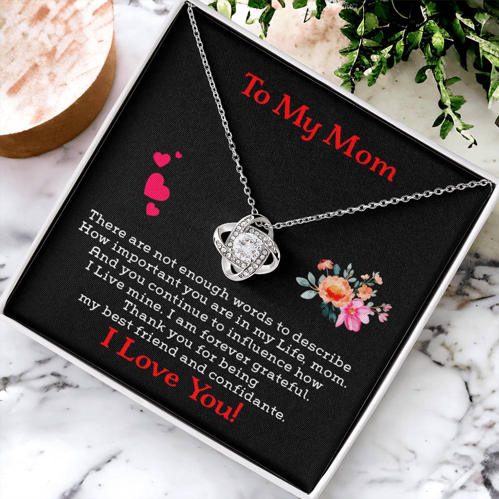 Gift For Mom - Love Knot Necklace 6 Love Knot Necklace