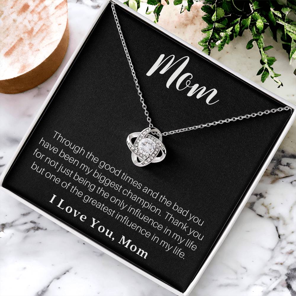 Mother's Day Or Just To Say I Love You Mom Love Knot Necklace 26 Love Knot Necklace