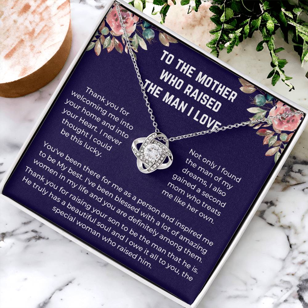 Thankyou For Well Love Knot Necklace