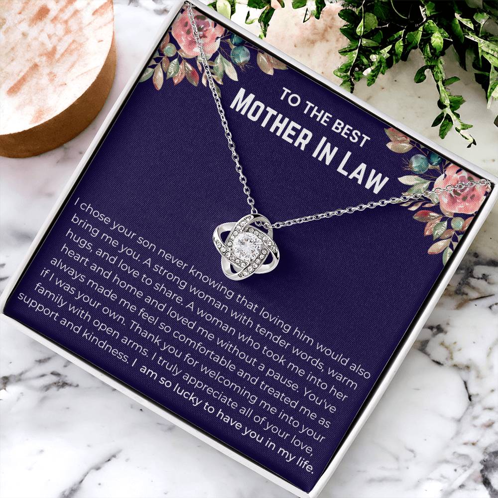Mother In Law - Best Seller Love Knot Necklace