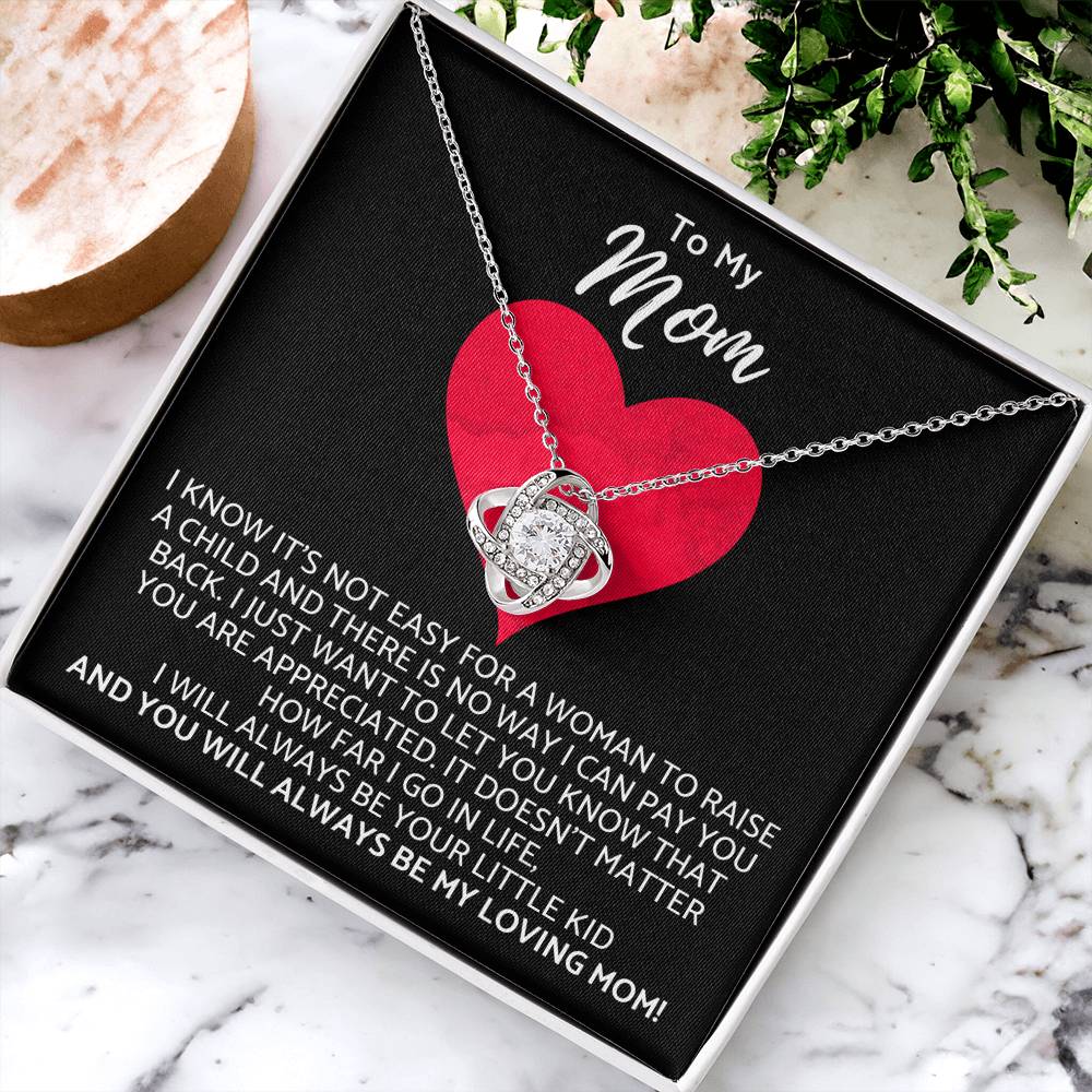 Premium Mother's Day Necklace Customize Gift For Your Loving Mom! ?? Love Knot Necklace