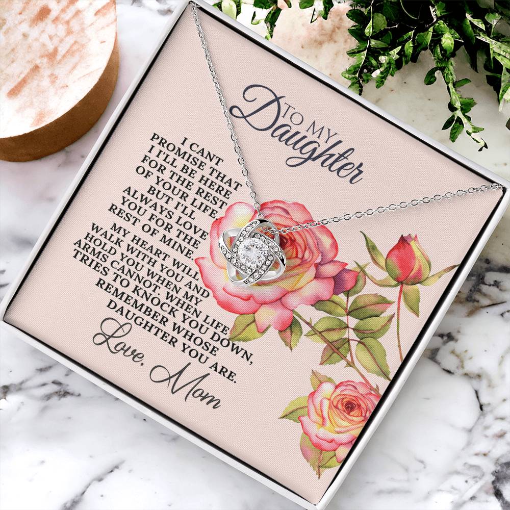 Love Knot Necklace For Daughter 2 Love Knot Necklace