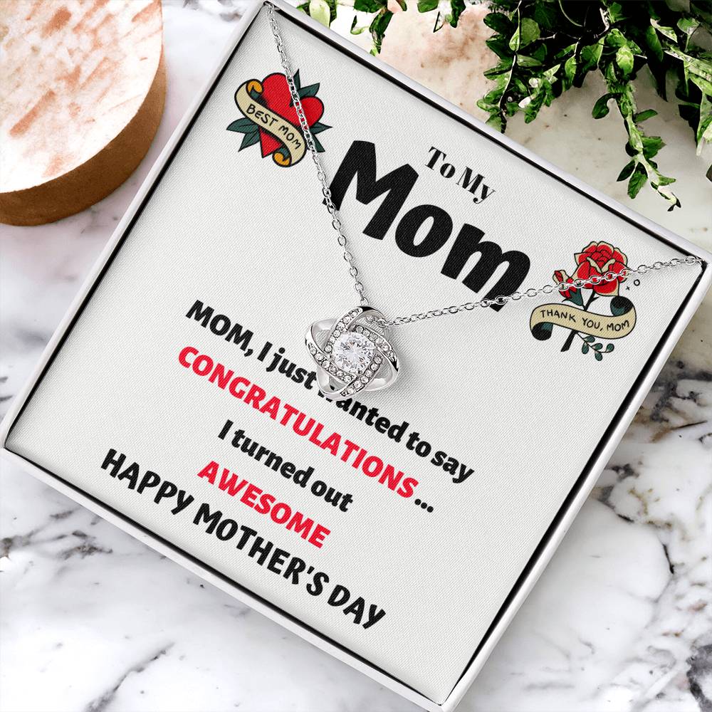 Ewesome Love Knot Necklace