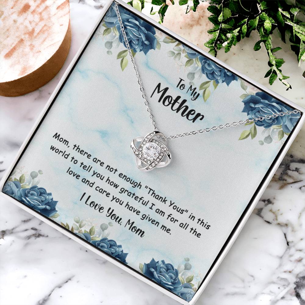 Mother's Day Or Just To Say I Love You Love Knot Necklace 24 Love Knot Necklace