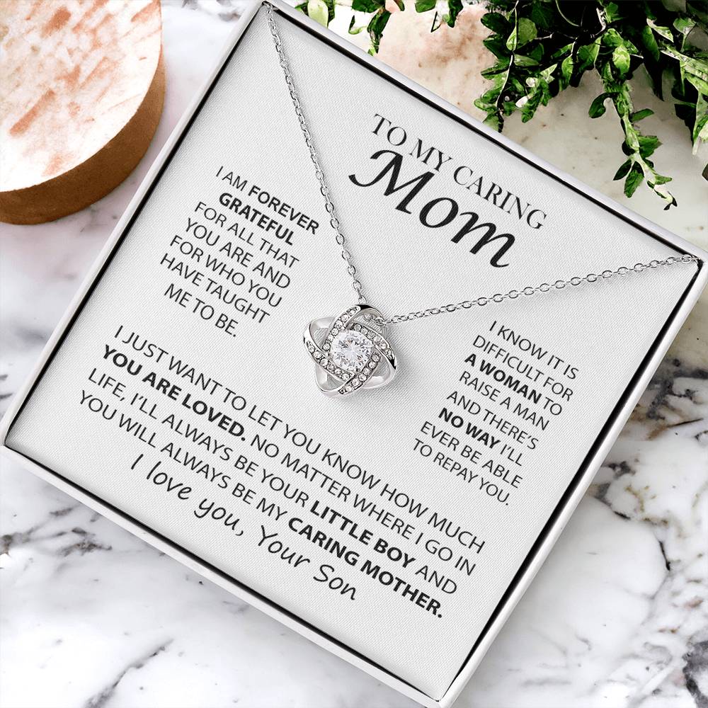 Mothers Day Jewelry Gift Fr Love Knot Necklace