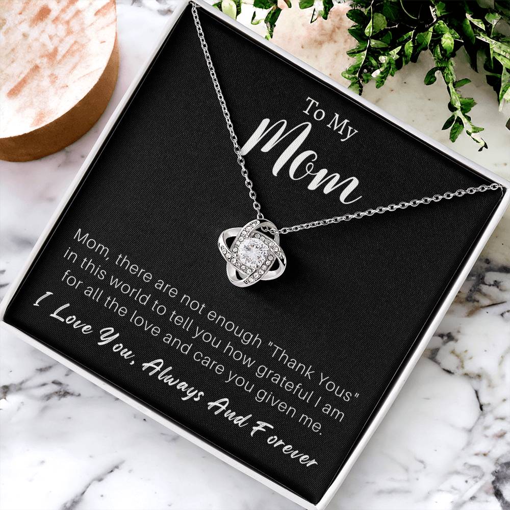 Mother's Day Or Just To Say I Love You - Love Knot Necklace - 22 Love Knot Necklace