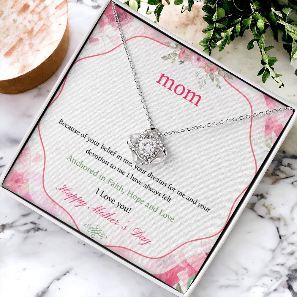 Mother's Day Love Knot Necklace