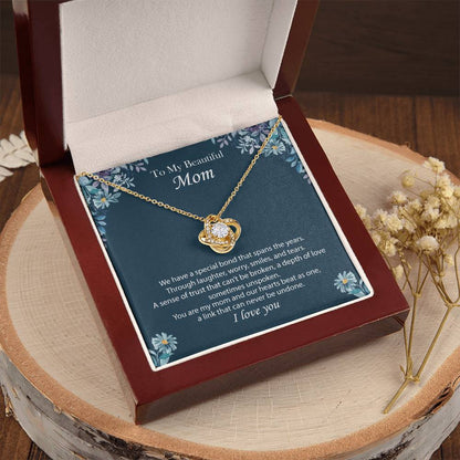 Necklaces For Moms Birthday Love Knot J Love Knot Necklace