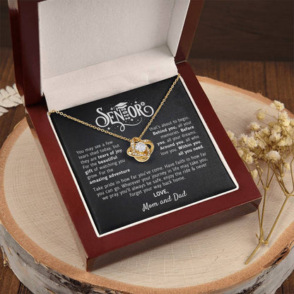 Graduation Gift For Senior 2022 Graduation Gift For Daughter From Mom And Dad Class Of 2022 Hight School College Grad Love Knot Necklace