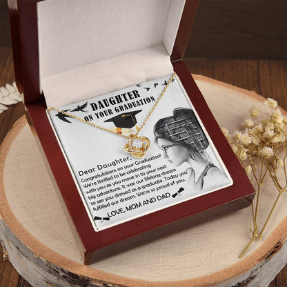 Graduation Necklace Graduation Gift For Daughter Graduation Gift Graduation Necklace Gift For Her Grad Necklace Gift Gift For Gr Love Knot Necklace